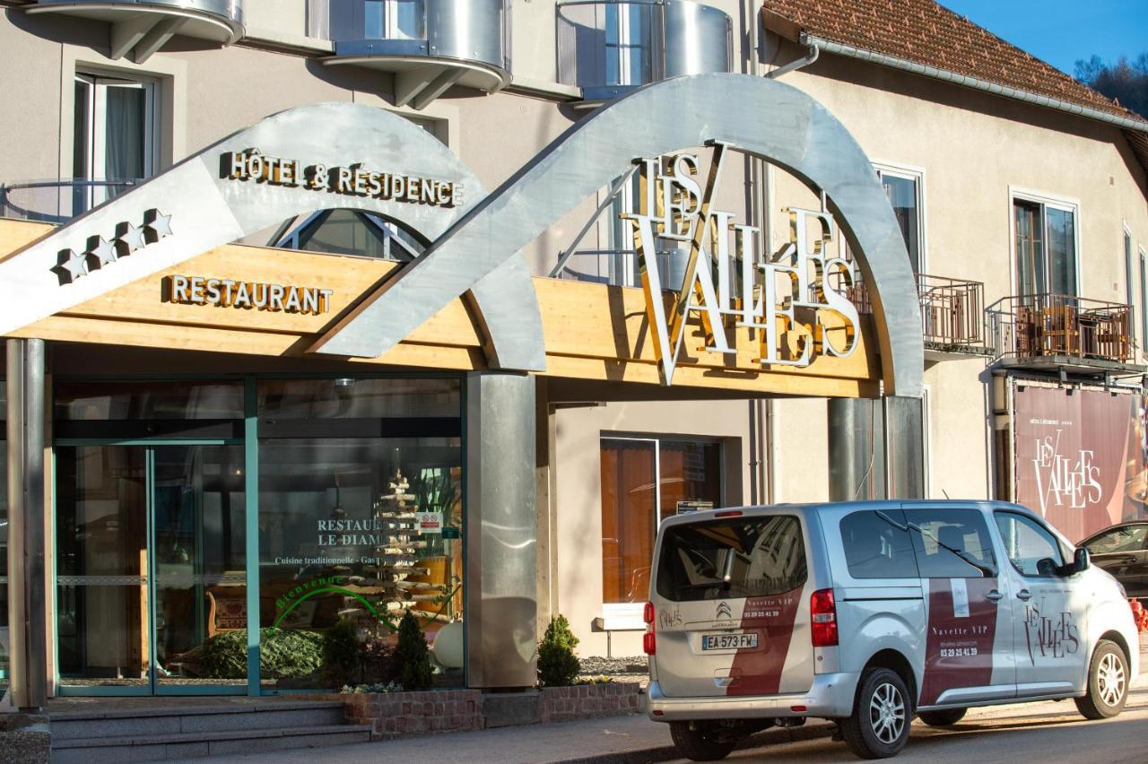 Hotel Les Vallees Labellemontagne La Bresse Bagian luar foto