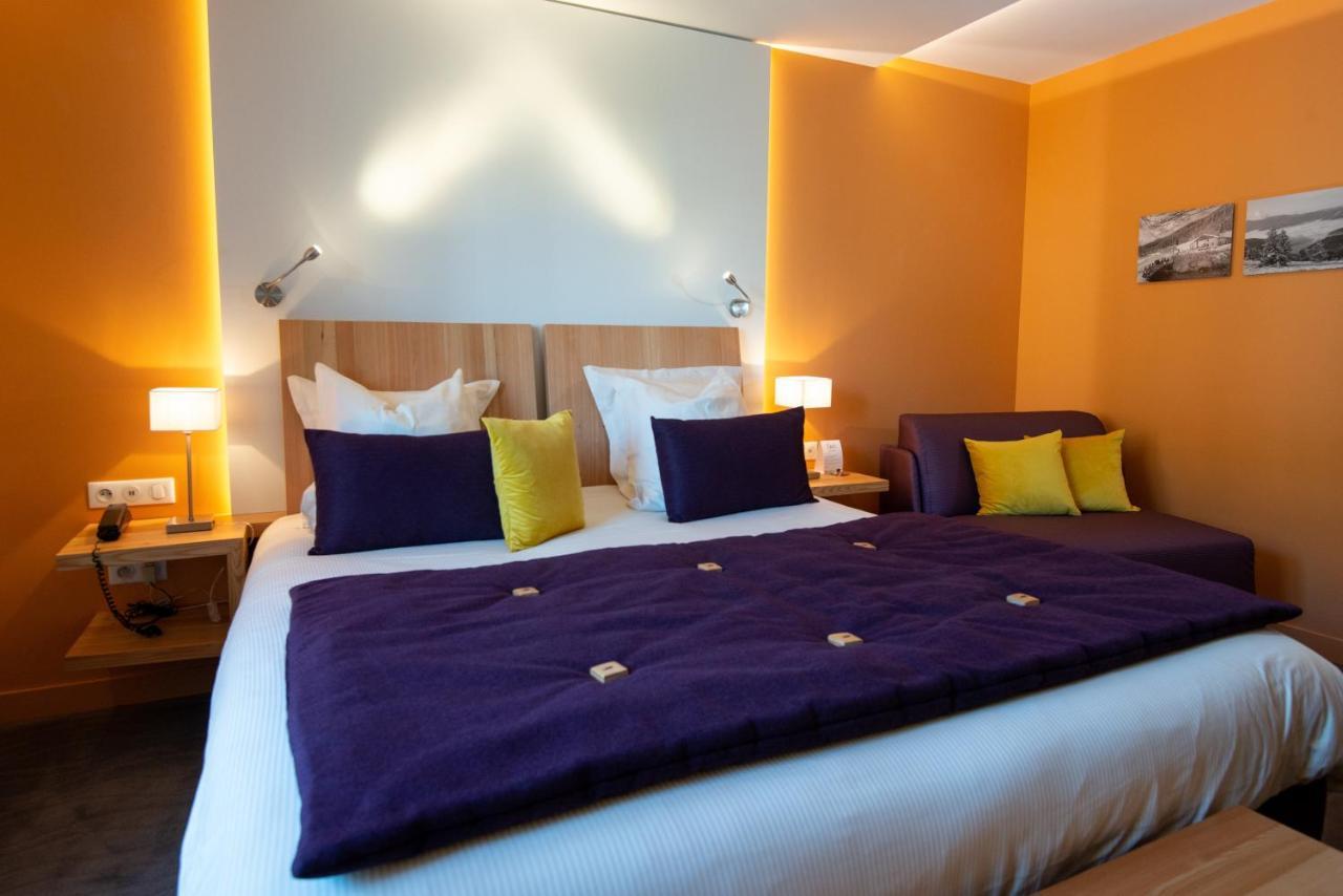 Hotel Les Vallees Labellemontagne La Bresse Bagian luar foto